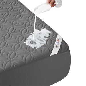 King Waterproof Mattress Protector Quilted Deep Pocket Noiseless Cover